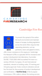 Mobile Screenshot of cambridge-fire.co.uk